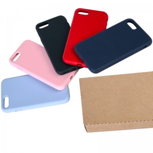 Coque TPU souple en silicone pour iPhone X 8 plus 7 plus 6 6s Protégez votre téléphone